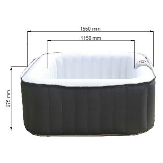Mobilní (nafukovací) vířivka Belatrix Relax 115