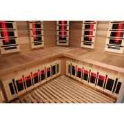 Infrasauna Cedr Superior 3/4 RegenaRay