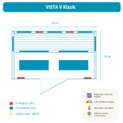 Infrasauna Belatrix Vista V II. Klasik
