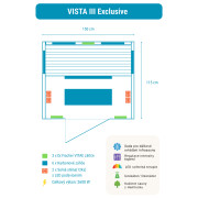 Infrasauna Vista 3 Exclusive