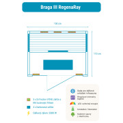 Infrasauna Belatrix Braga 3 RegenaRay