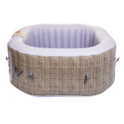 Mobilní (nafukovací) vířivka Belatrix Luxury 125 Rattan